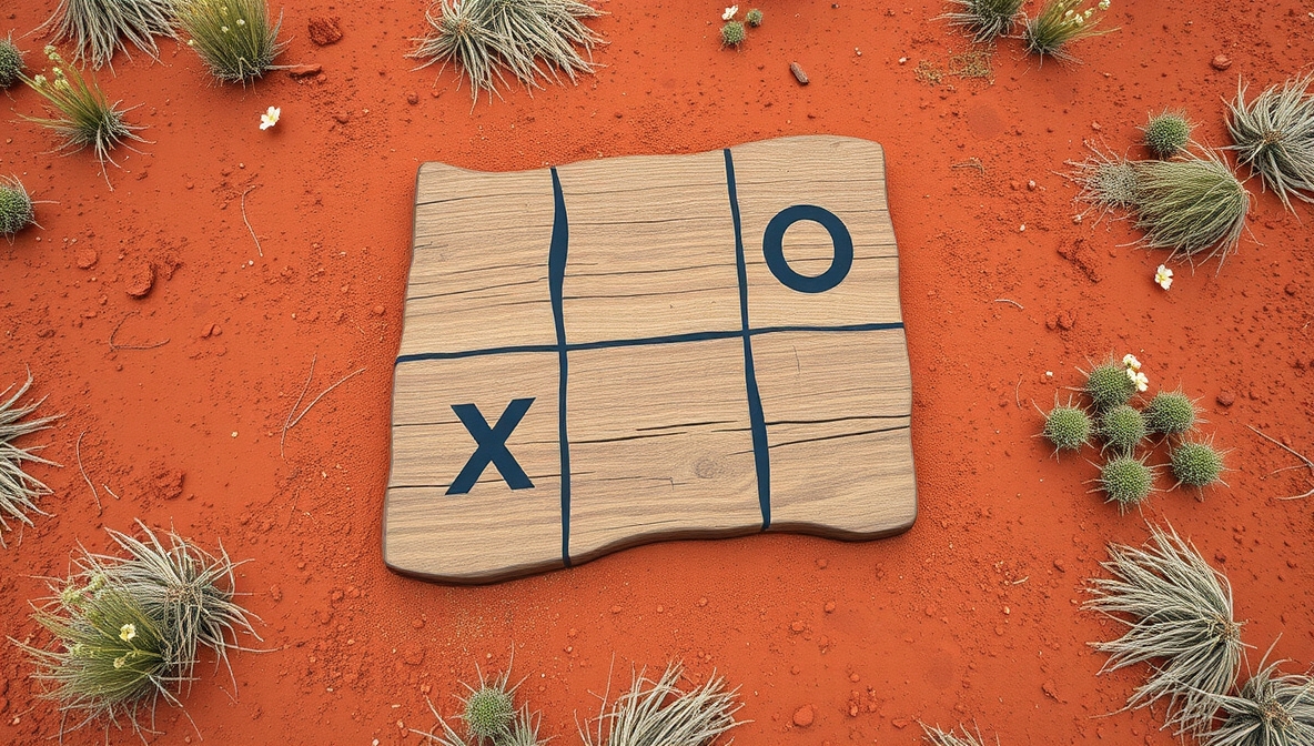 Outback Tic-Tac-Toe Game