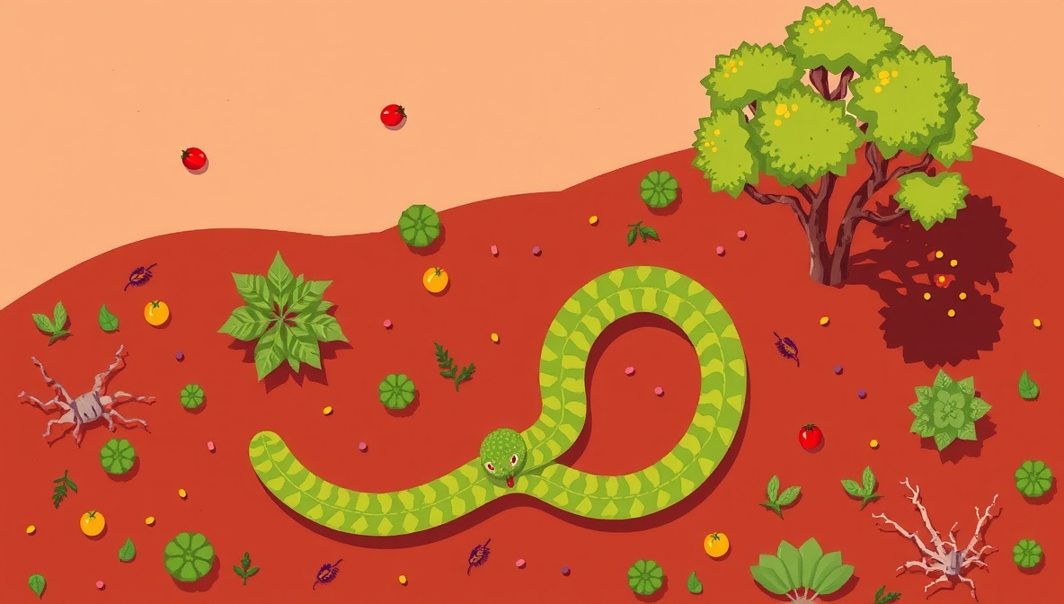Snake Adventure Game